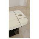 HARMONY Table de Massage et de Soins Électrique Chauffante - accoudoirs ajustables - tetière amovible - mobilier esthetique - meuble esthétique - malys equipements