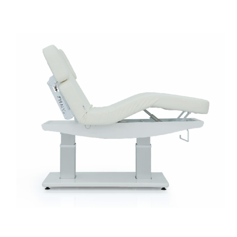 EVO PLUS Table de Massage SPA et de Soins Électrique - Réglable à 4 Moteurs - Vue de Coté - Malys Equipements