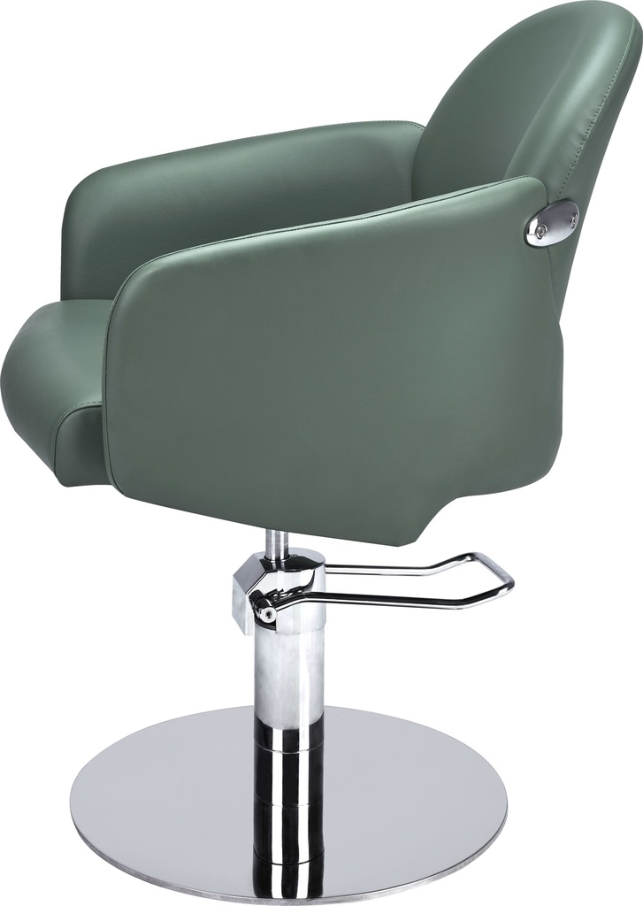 AUDREY Fauteuil Coiffure - vue de côté- Malys Equipements