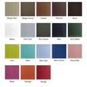 KIRK B Fauteuil Barbier - Nuancier, palette de couleur - Mobilier barbier - Meuble Barbier - Mobilier barbershop - Malys equipements