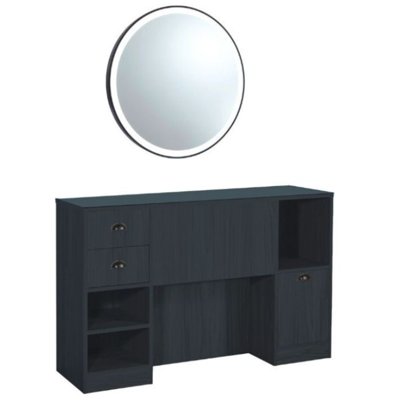 OKE 6 98 Dressing table - Black wood