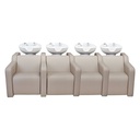  ALBA SOFA RELAX 4-Sitzer-Shampoo-Tablett 