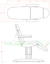 Fauteuil électrique NS6720H – Chauffant, ergonomique et design plans