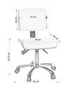 Tabouret avec dossier