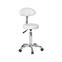 Stool with backrest