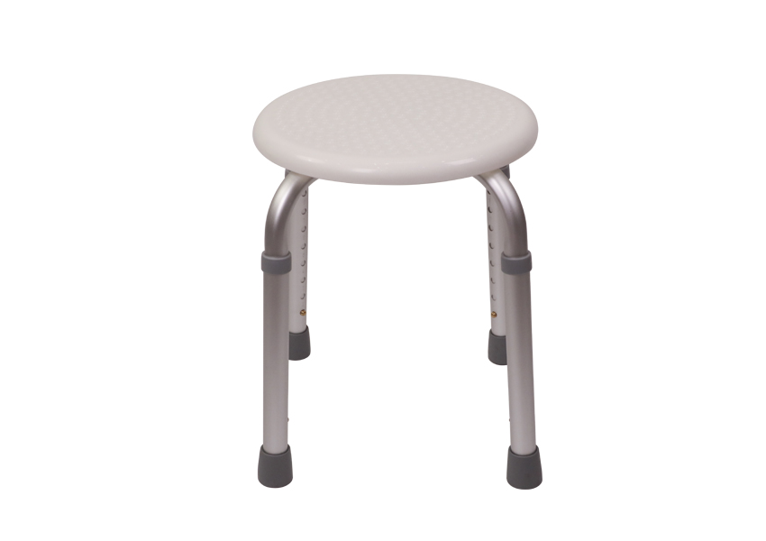 Taburete de ducha con altura ajustable