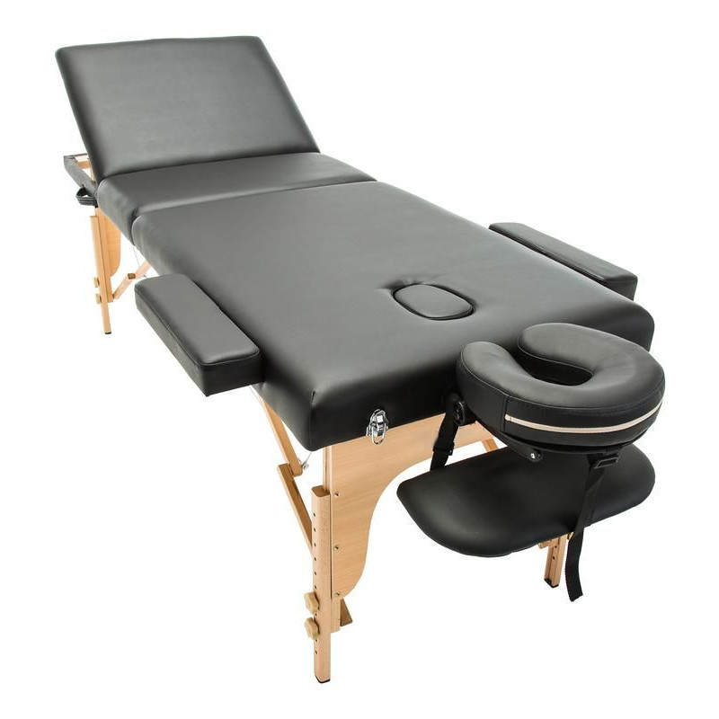 Mesa Plegable de Madera de 3 Tablas